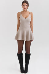 Biscuit Wool Cashmere Camisole Top