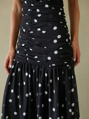 Tansy Ruched Maxi Dress