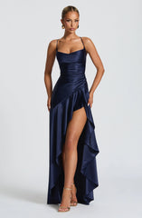 Samira Maxi Dress - Navy