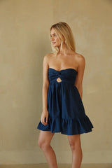 Savannah Twist Front Romper