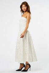 Joey Polka Dot Midi Dress