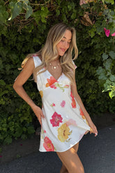 Linden Floral Mini Dress