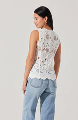 Meira Crochet Vest