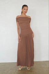 Tassia Drop Waist Maxi Dress
