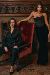 Black Hourglass Blazer