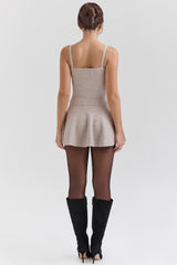 Biscuit Wool Cashmere Camisole Top