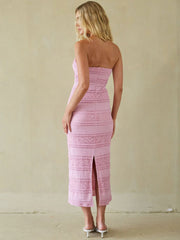 Tayshia Lace Midi Dress