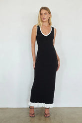Ruthie Knit Sweater Maxi Dress
