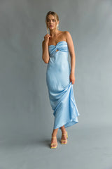 Kira Open Back Maxi Dress