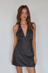 Gretchen Polka Dot Mini Dress