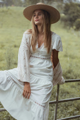 Minny Maxi Dress - Cream