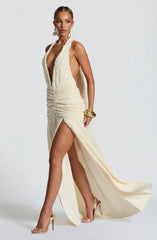 Minerva Maxi Dress - Ivory