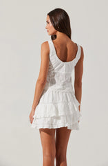 Kensley Eyelet Tie-Front Top