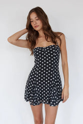 Yuki Polka Dot Mini Dress