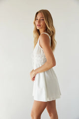 Wren Smocked Fit and Flare Mini Dress