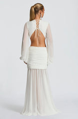 Andrina Maxi Dress - Ivory