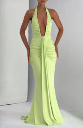 Rosetta Maxi Dress - Lime