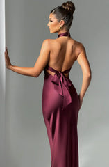 Dimitra Maxi Dress - Burgundy