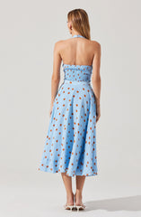 Janie Polka Dot Halter Top