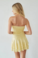 Nylah Drop Waist Sequin Mini Dress