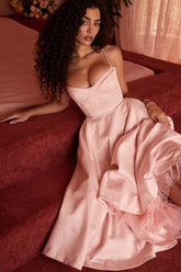 Ballerina Pink Midi Dress