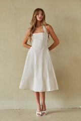 Dorothy Gingham Midi Dress