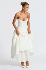 Salma Midi Dress - Ivory