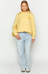 AmbreCloset Yellow Snuggle Bubble Hoodie