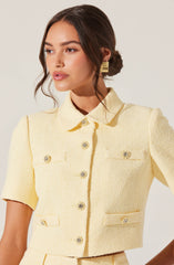 Eaton Tweed Cropped Jacket