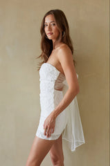 Nixie Coquette Sequin Mini Dress