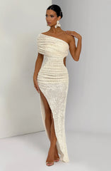 Laverna Midi Dress - Ivory