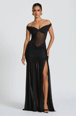 Alaia Maxi Dress - Black