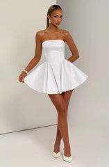 Dionne Mini Dress - Ivory