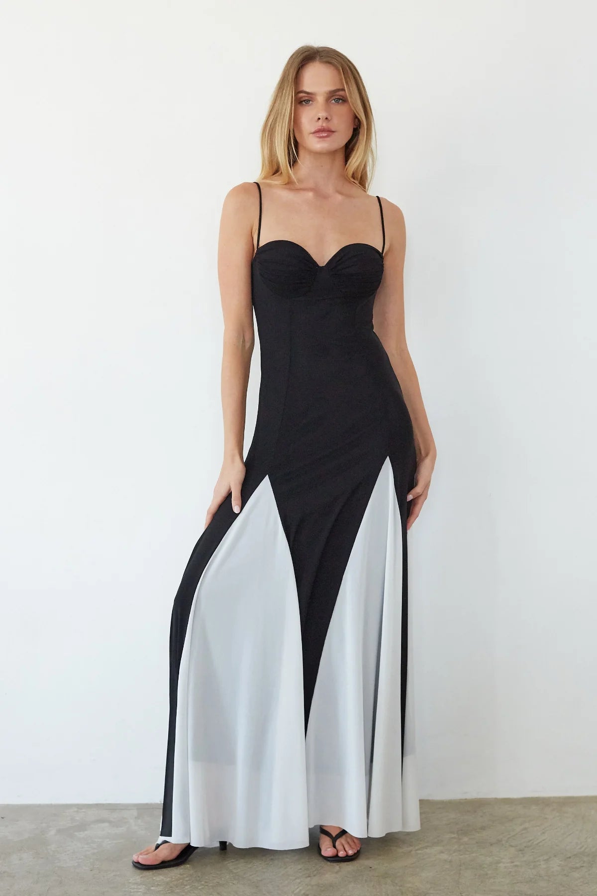 Dory Two Toned Maxi Dress