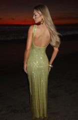 Petra maxi Dress - Olive