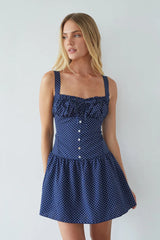 Kailan Polka Dot Mini Dress