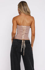 Cosmopolitan Strapless Bustier Champagne