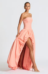 Jillian Maxi Dress - Peach