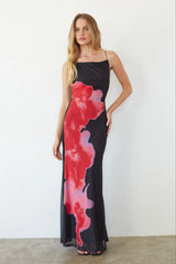 Twila Mesh Maxi Dress