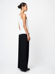 Ennis Satin Cowl Neck Top