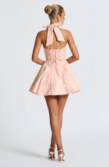 Jocelyn Mini Dress - Soft Peach