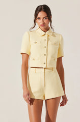 Eaton Tweed Cropped Jacket