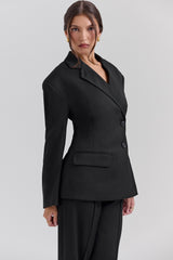 Black Hourglass Blazer
