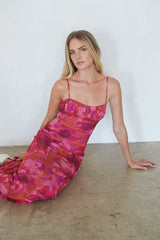 Ysabelle Twist Back Maxi Dress