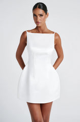 Tate Mini Dress - Ivory