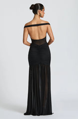 Alaia Maxi Dress - Black
