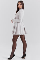 French Dove Contour Mini Dress