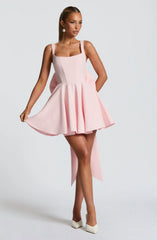 Rue Mini Dress - Blush