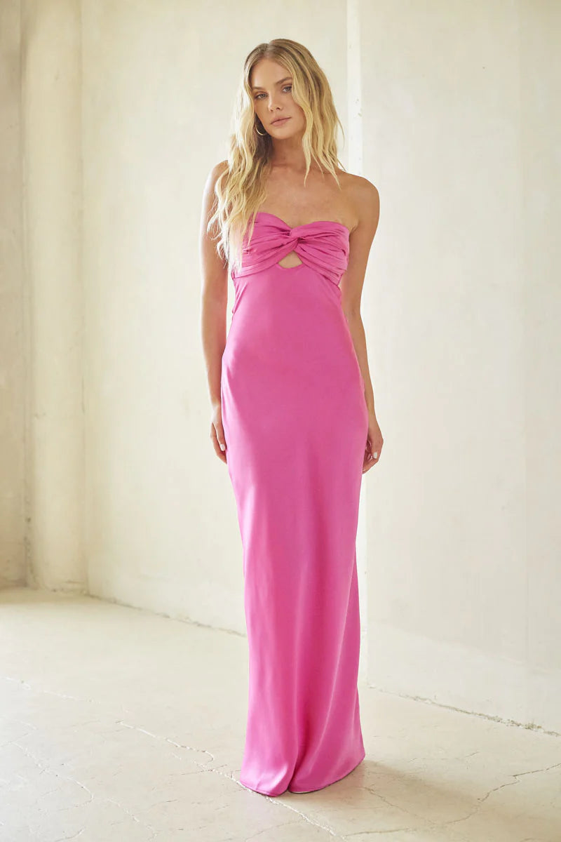 Kira Open Back Maxi Dress