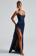 Helen Maxi Dress - Navy